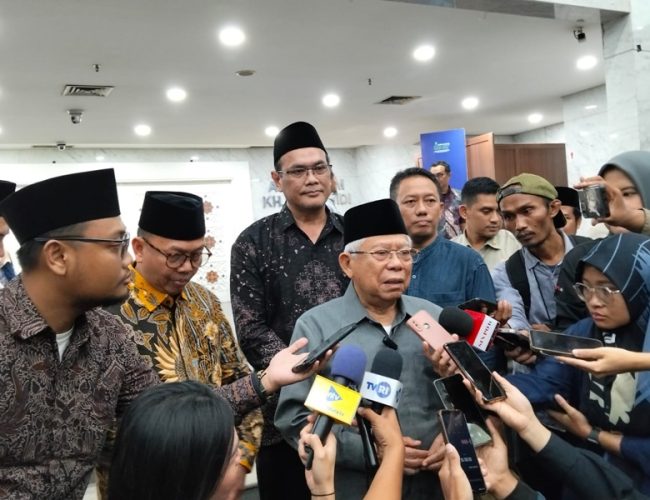 Forjukafi Luncurkan QRIS Wakaf Tunai Serta Kukuhkan Wapres Ke-13 Ma’ruf Amin Jadi Ketua Dewan Kehormatan