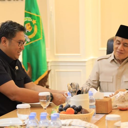 Bertemu Wamenag, Wamentan Sudaryono: Ketahanan Pangan Jadi Gerakan Keumatan