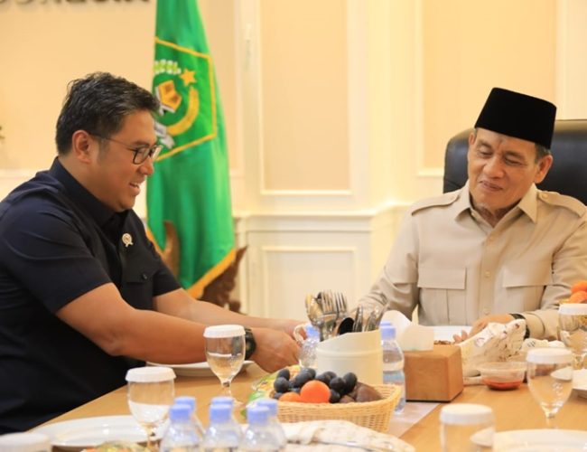 Bertemu Wamenag, Wamentan Sudaryono: Ketahanan Pangan Jadi Gerakan Keumatan